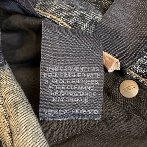 Y2K Tommy Hilfiger Jeans Men’s Size 31x34 Manhattan Bootcut Fit Blue/Gray Flag - Picture 12 of 16